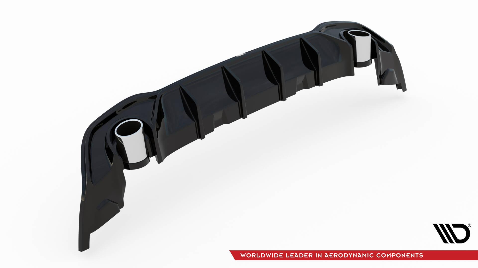 Maxton Design Diffuusori Plus Exhaust Ends Imitation Vwgolf GTE / R-line MK8 / MK8 Facelift