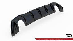 Maxton Design Diffuser GTI LOOK with Exhaust Vwgolf MK8