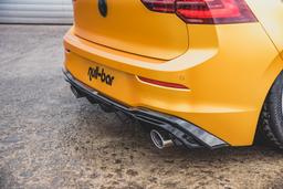 Maxton Design Diffuser GTI LOOK with Exhaust Vwgolf MK8