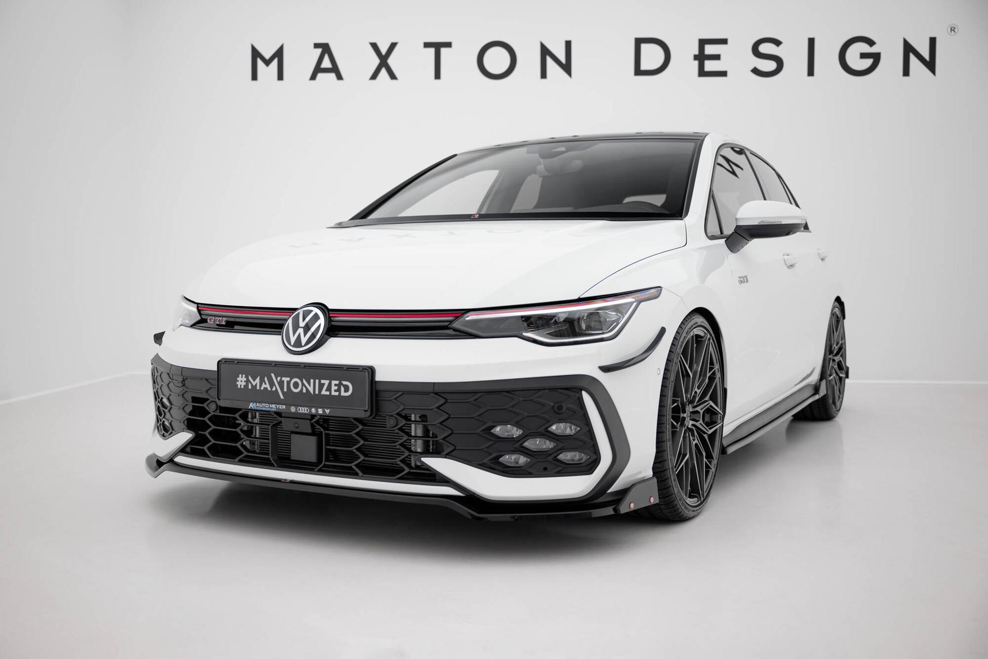 Maxton Design Frontspoiler V.3 VW Golf GTI / GTE / R-line MK8 Facelift