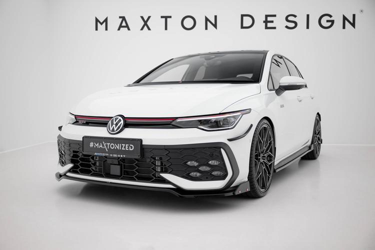 Maxton Design Frontspoiler V.3 VW Golf GTI / GTE / R-line MK8 Facelift
