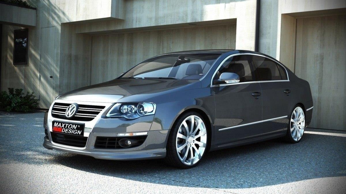 Maxton Design Støtfanger VW Passat B6 ( R-line Look )