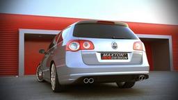 Maxton Design Støtfanger VW Passat B6 ( R-line Look ) 2 Exhausts