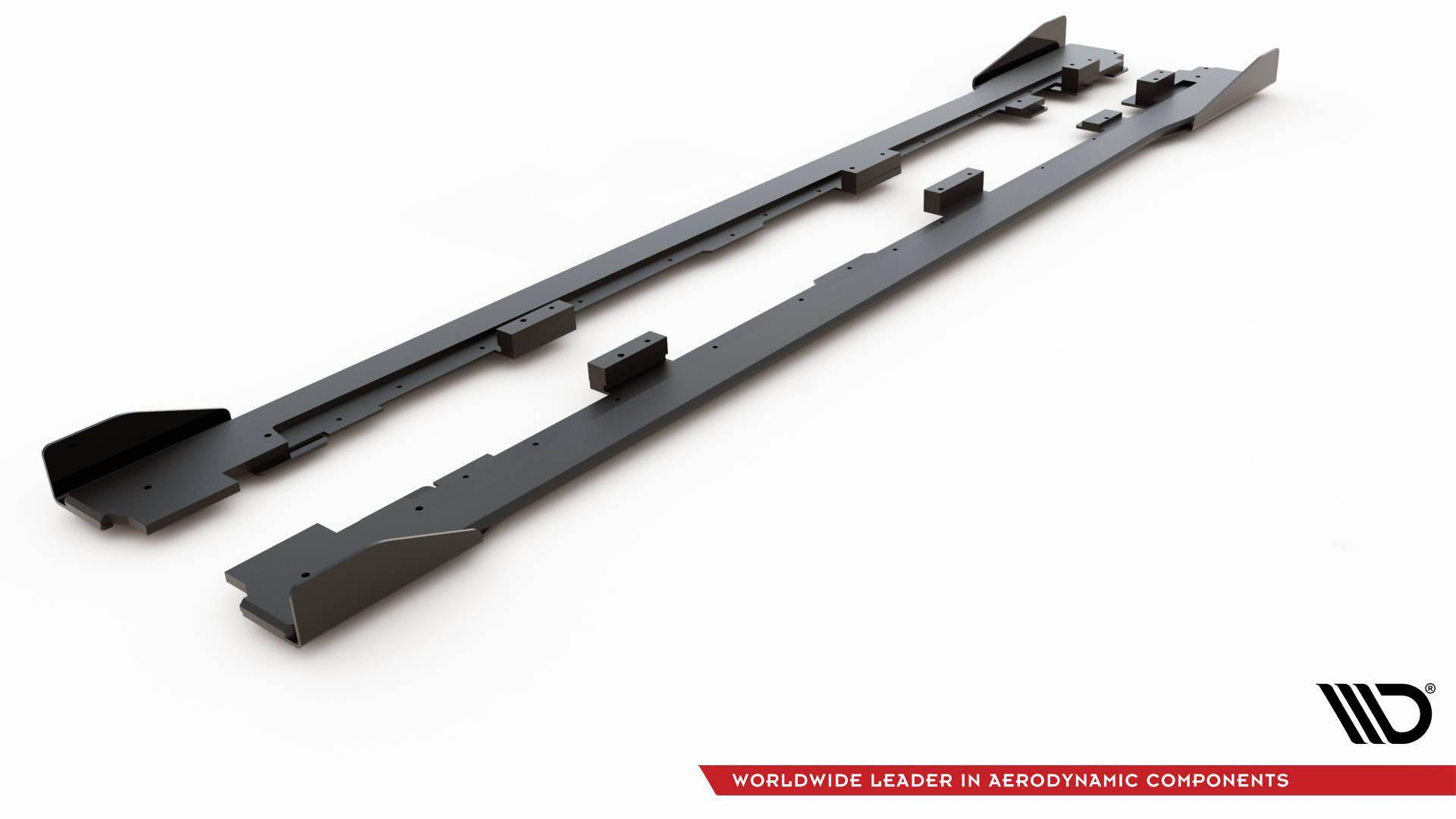 Maxton Design Sideskjørt Racing Volkswagen Golf GTI MK6