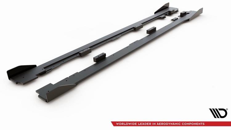 Maxton Design Sideskjørt Racing Volkswagen Golf GTI MK6