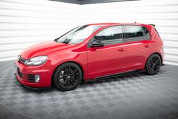 Maxton Design Sideskjørt Racing Volkswagen Golf GTI MK6