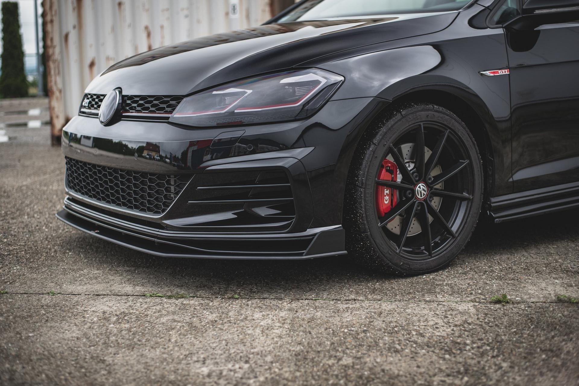 Maxton Design Frontspoiler Street Pro VW Golf 7 GTI TCR