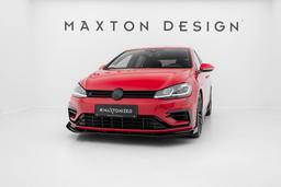 Maxton Design Front splitter Street Pro VW Golf R / R-line MK7 Facelift