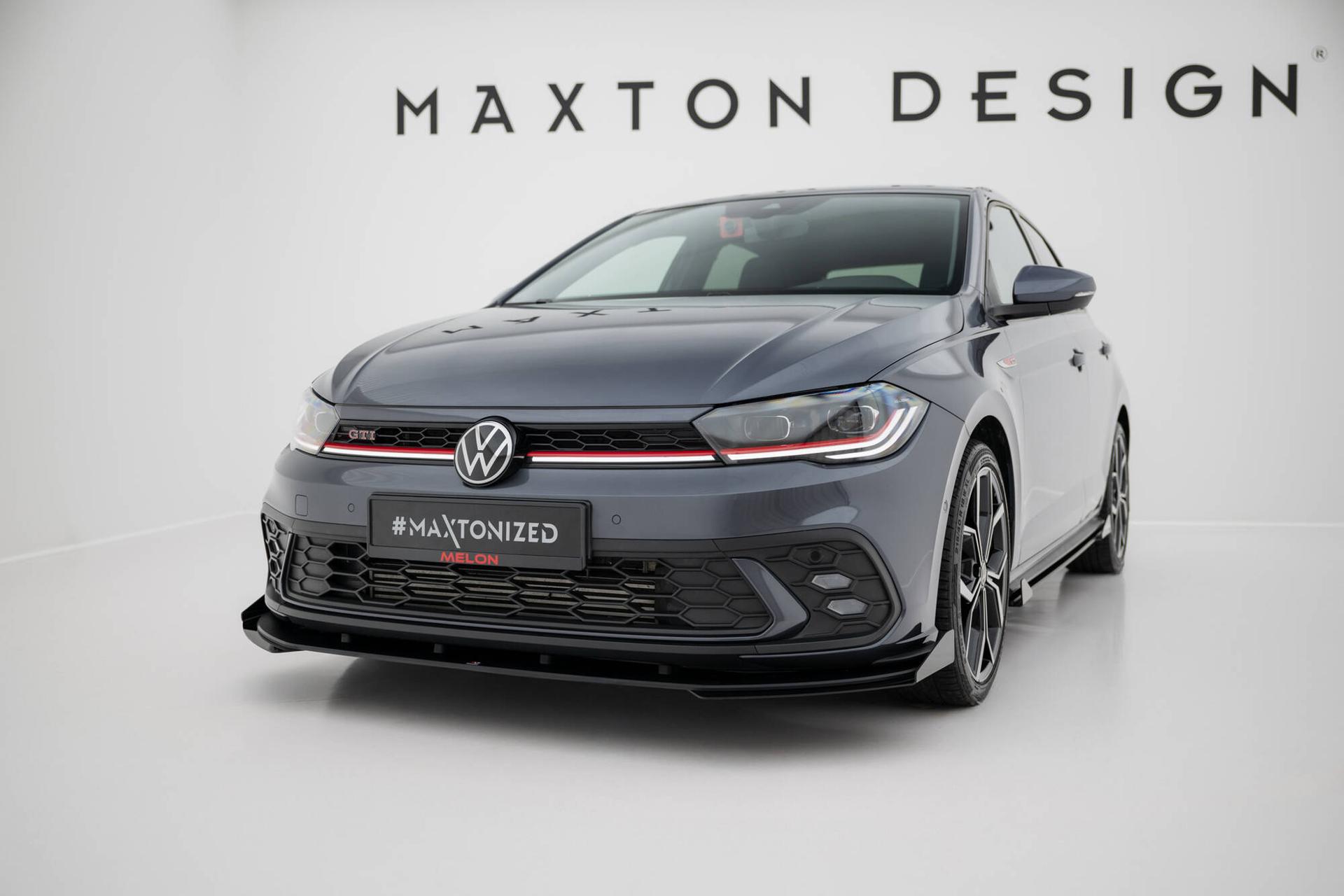 Maxton Design Frontspoiler Street Pro VW Polo GTI MK6 Facelift